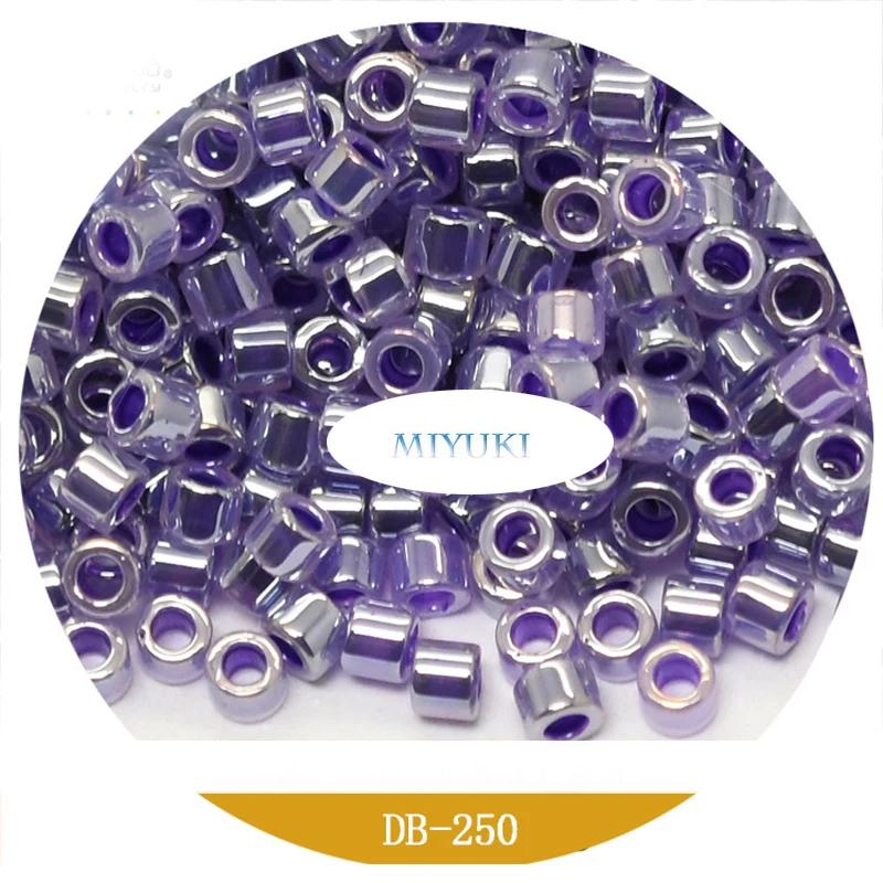 Ornament Miyuki Seed Beads Imported From Japan Delica Beads 21-Color Opaque Pearly Lustre Series 5G