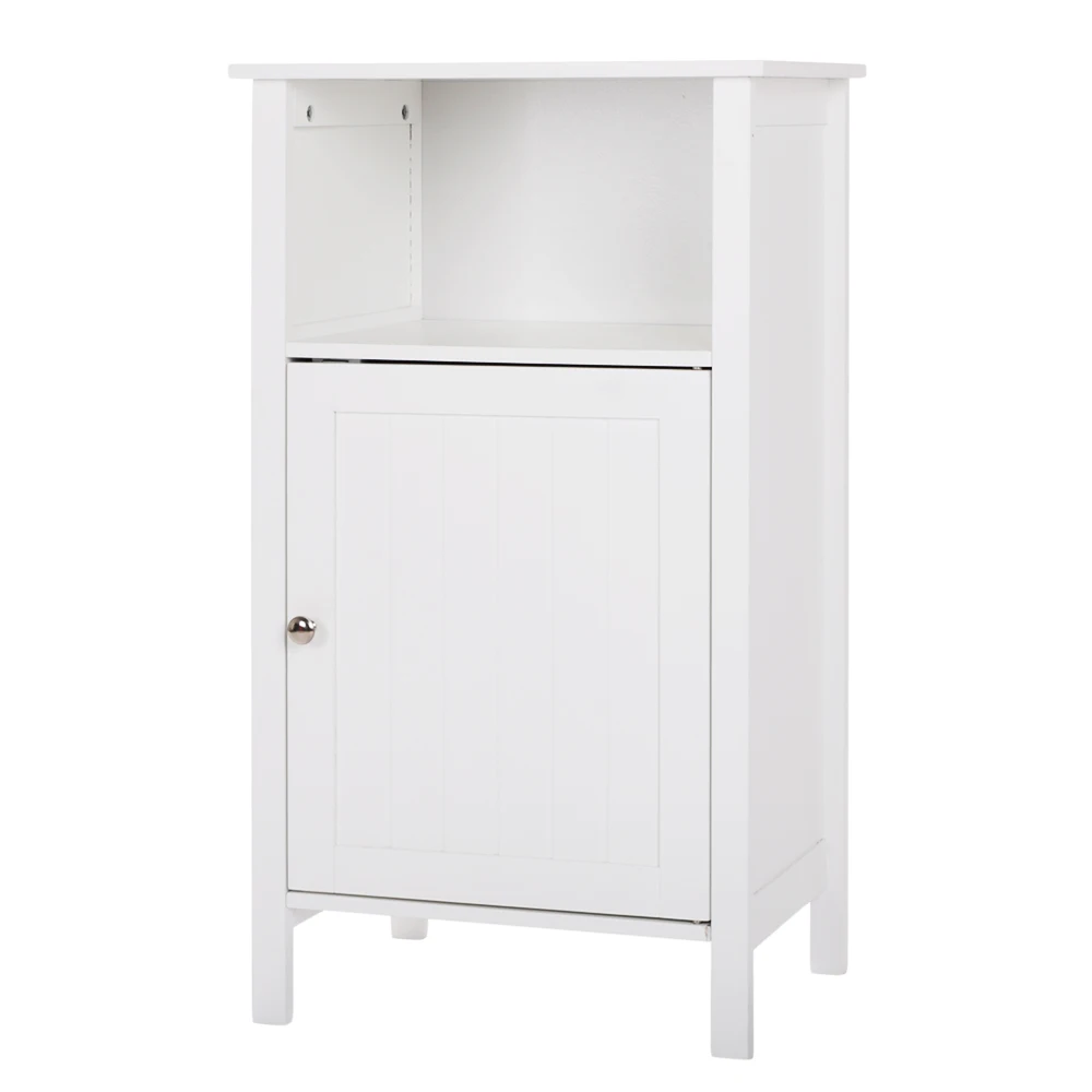 

FCH One Door Bathroom Cabinet Side Cabinet White Cupboard Bathroom Furniture (45 x 30 x 80)cm