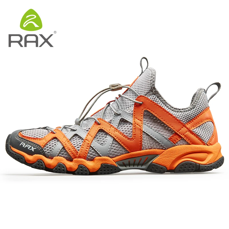 RAX Men Aqua Shoes Outdoor Beach Water Shoes Men Upstream Creek Snorkeling Boots Neoprene Non-Slip Lightweight