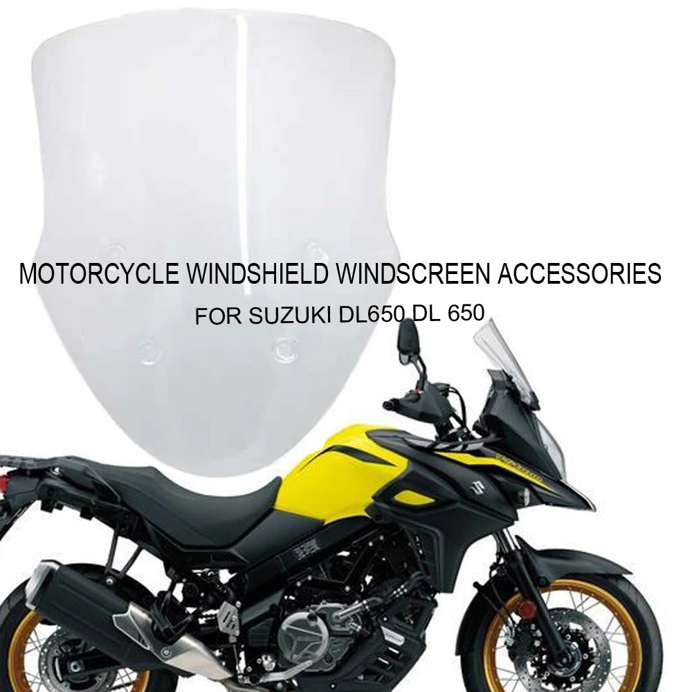 

Motorcycle Windscreen Accessories Windshield Deflector Protector Shield Screen For Suzuki DL650 DL 650