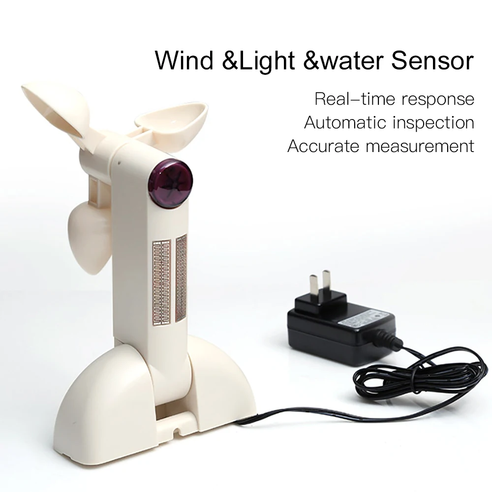 Original A-OK RF Switch Wind Light Rain Sensor Universal Remote Control Automatic Opening Outdoor Awning Smart Home Assistant