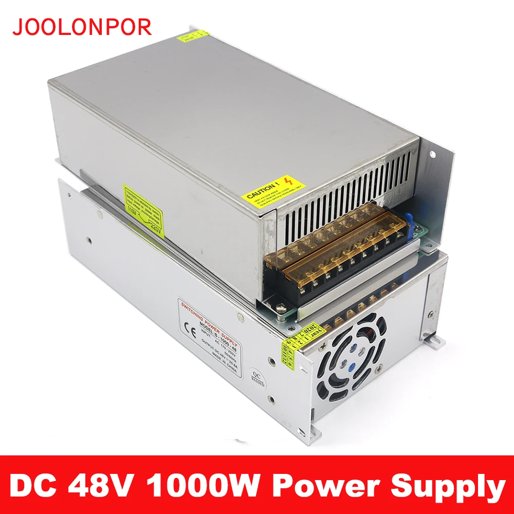 Switching Power Supply DC Constant Voltage 48V 1000W 20.8A Special Power Supply Adapter 48V for Industrial Motor drive Lighting