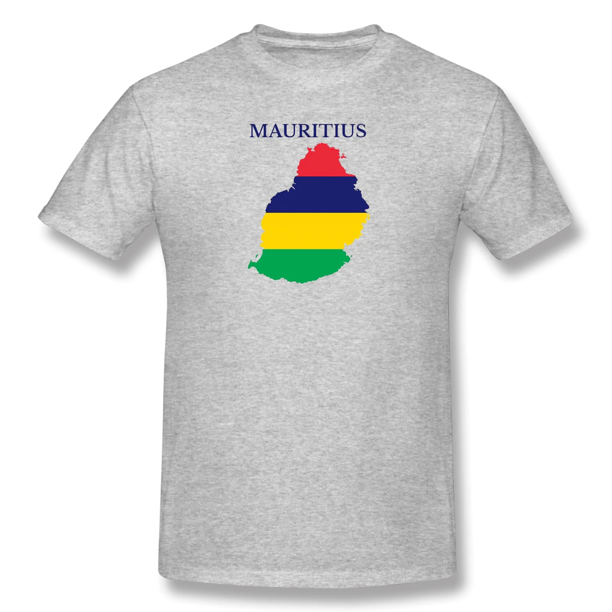 Man Mauritius Map Flag  Pride, Patriotic, Patriot, Europe home Casual T-shirts