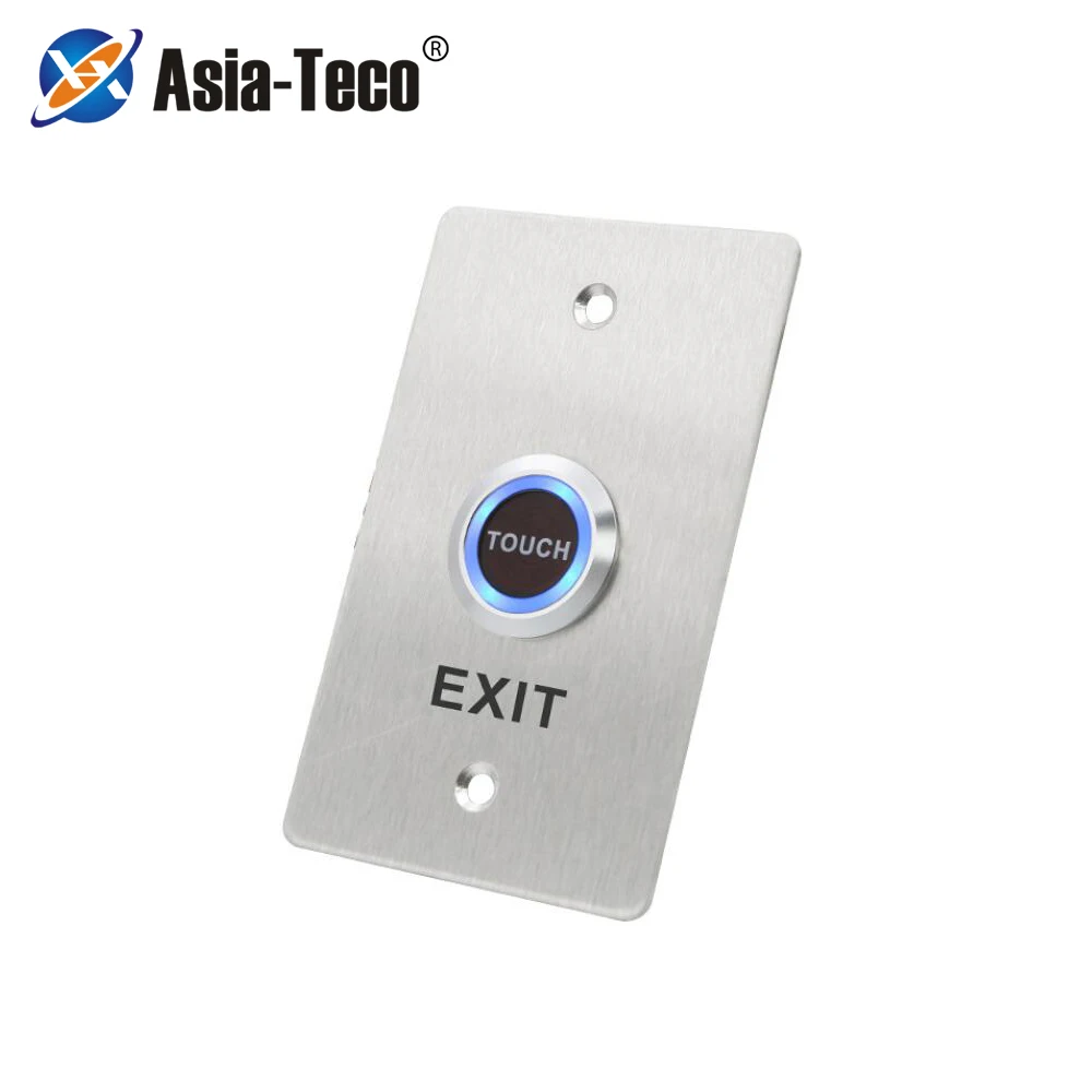 

Stainless Steel Door Bell Push Button Switch Touch Panel For Access Control Door Switch Slim Exit Push Release Button