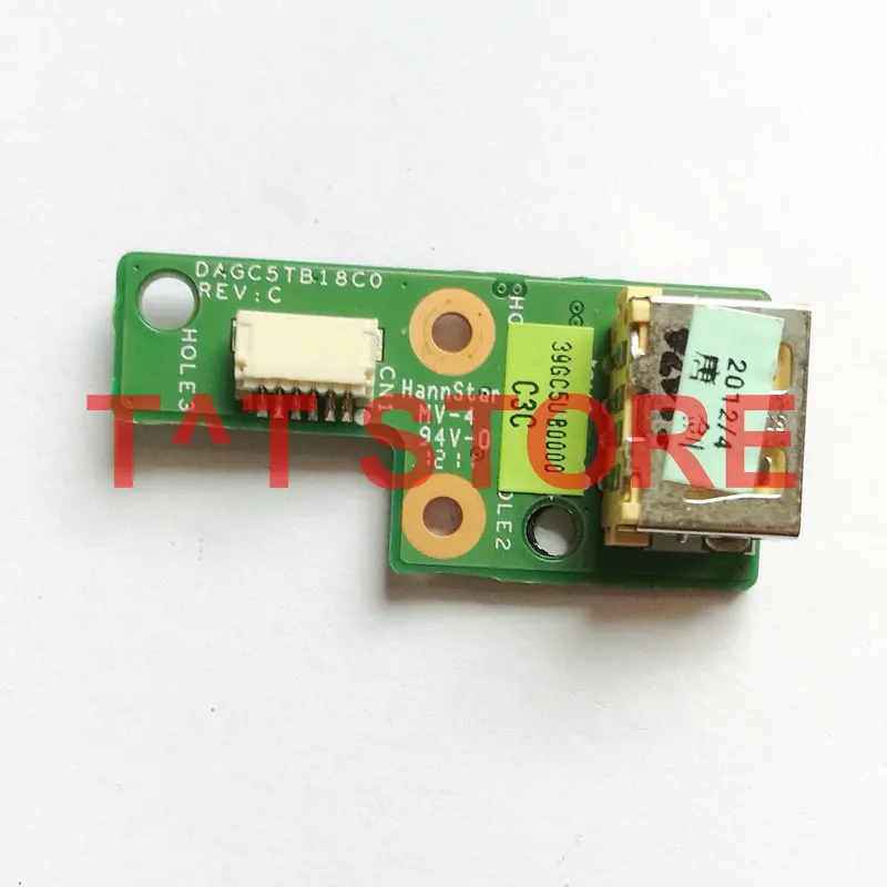 original for FOR Lenovo Thinkpad 15 Edge 15 laptop USB Board DAGC5TB18C0 works well free shipping