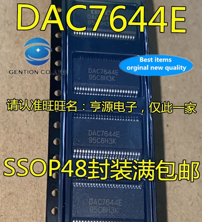 

1PCS DAC7644 DAC7644E DAC7644EB SSOP48 voltage output digital-to-analog converter chip in stock 100% new and original