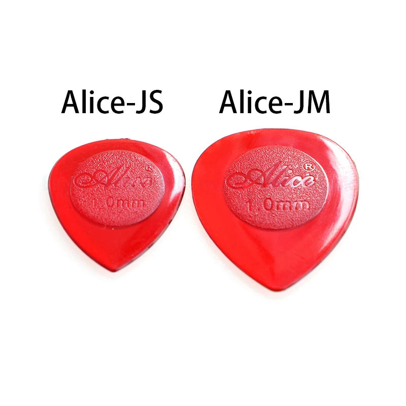 100pcs Alice Guitar Bass Picks AP-100JS/JM durevole chiaro colore puro plettro 1.0 2.0 3.0 misto di piccole dimensioni con plettri per chitarra