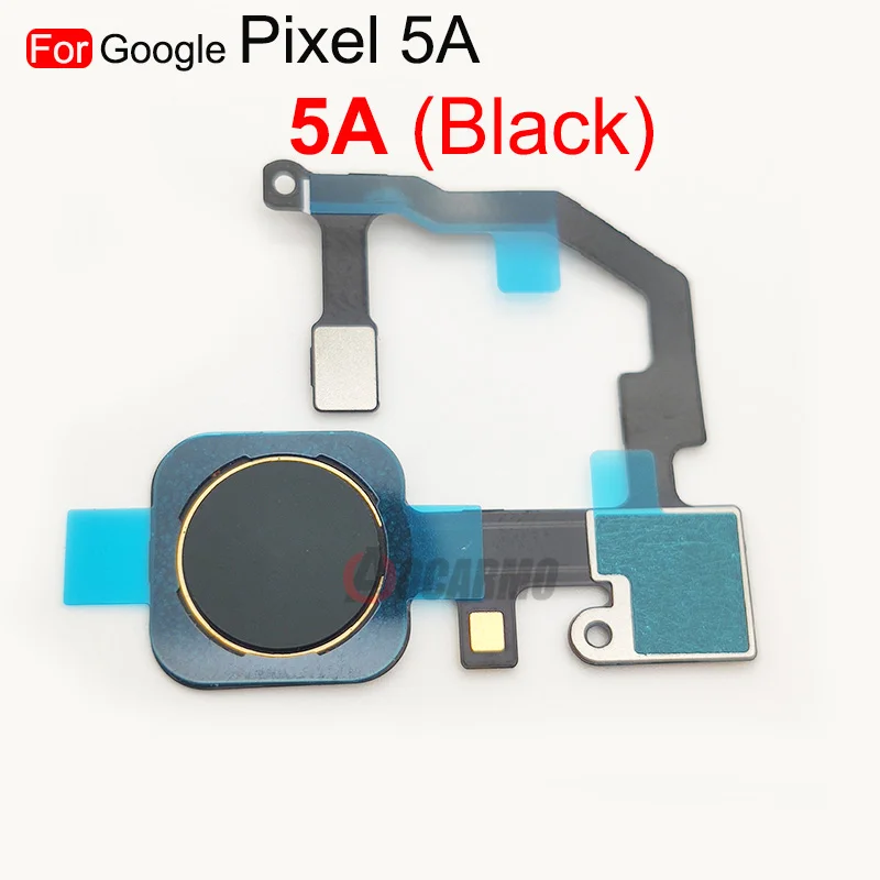 For Google Pixel 4A 4G 5G 5A Fingerprint Sensor Home Button Flex Cable Replacement Parts