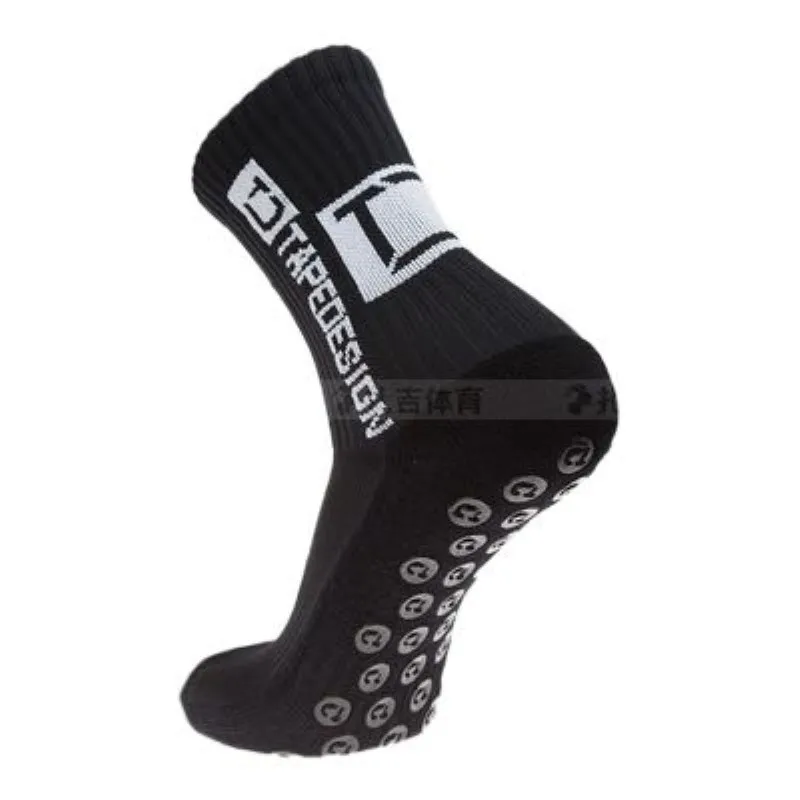 Calcetines de fútbol antideslizantes para hombre y mujer, medias deportivas gruesas, transpirables, suaves, de alta calidad, para correr, ciclismo,