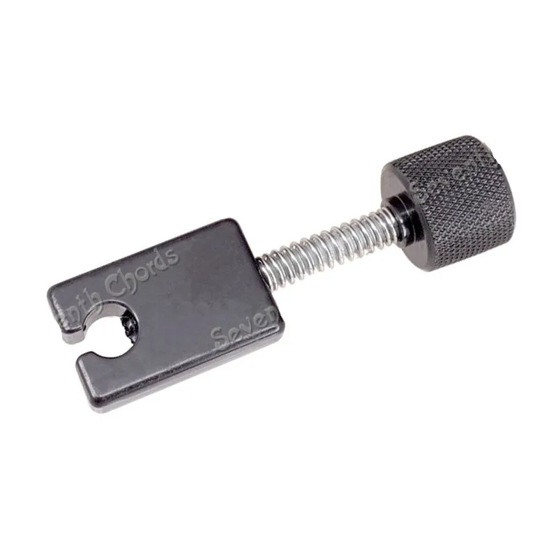 1Pcs Schwarz Bass Gitarre Brücke Sattel Headless Ersatz Musical Instrument Zubehör Teile – Detail 6