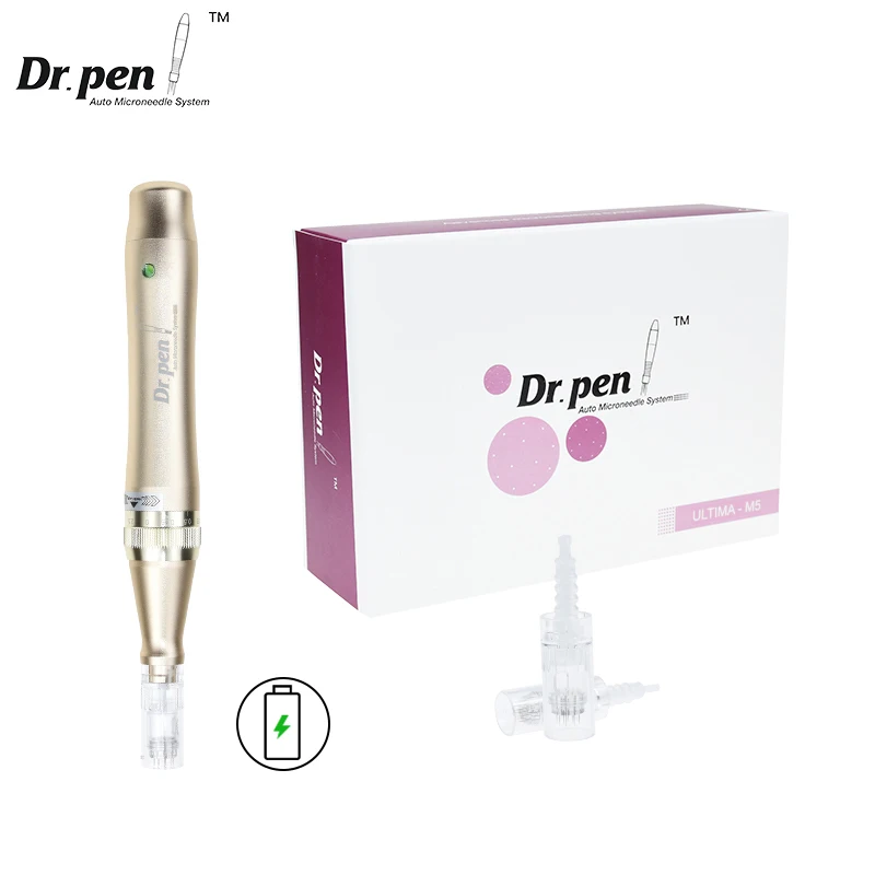 Authentic Dr. pen Ultima M5 Wireless Professional Micro Needle Derma Pen M5-W Micro Needling Mesotherapy Beauty Aesthetics Pen