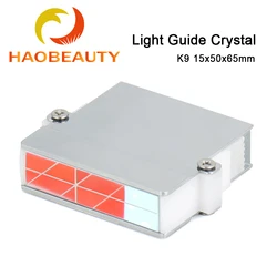 K9 Light Guide Crystal 15x50x65mm Glass Quartz Sapphire Magneto-optical E-light OPT Freezing Point Hair Removal Handle