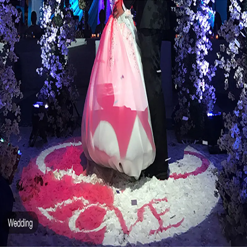 40W Outdoor Laser Logo Projector Custom For advertising Gobo Rotation Proyector Adjustable Lens Marketing y Publicized Hot Sale