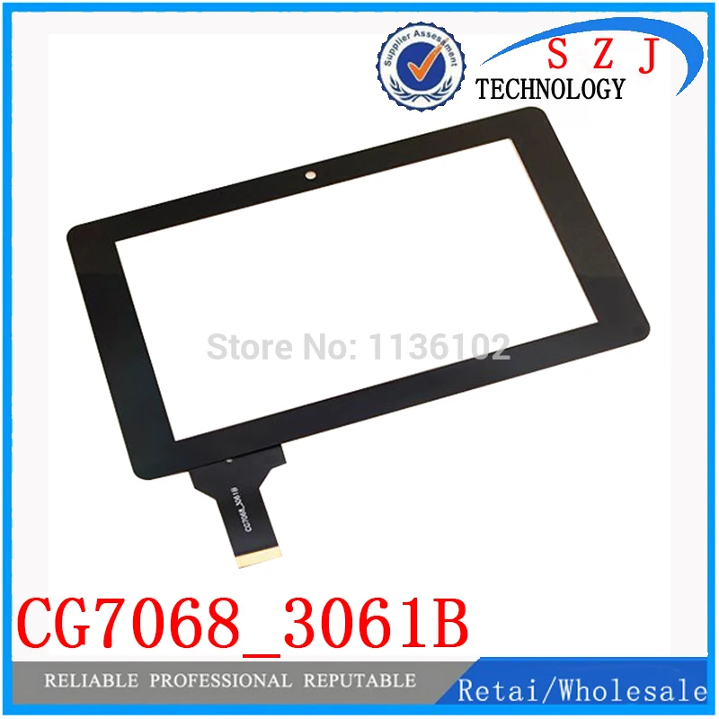 

New 7'' inch ICOO D70GT touch screen CG7068_3061B Tablet PC touch panel digitizer capacitative Free shipping