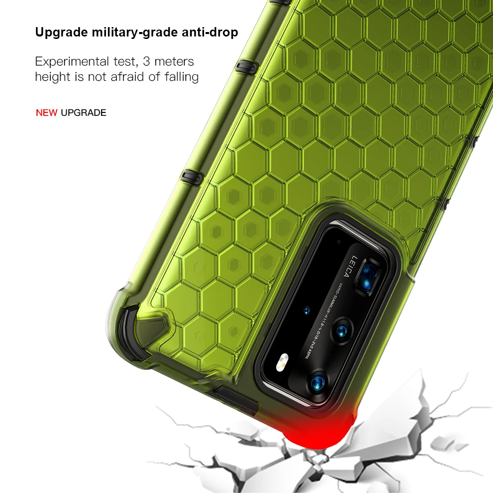 KEYSION Shockproof Case for Huawei P40 P30 Lite Mate 30 20 Pro Y6 Y7 Y9 2019 Y9S Phone Cover for Honor 20 Pro 20S 30S 8A 9X 8X
