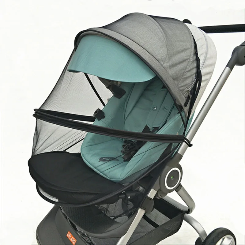 Moustiquaire Pour Dsland Xplory V3 V4 V5 V6 B-BEKO Scoot Série Bébé Trollery Version Personnalisée Avec Double Fermeture Éclair Broderie