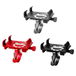 Durable Phones Handlebar Bracket Ultra-light Bike Phone Racks Bike Mobile Phone Holder Bicycle Phone Holder Aluminum Alloy