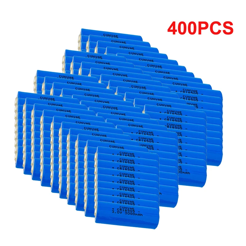 400PCS CR18505 18505 3V A size Lithium Battery 3000Mah Li-MonO2 PLC control batteries standby power Alarms