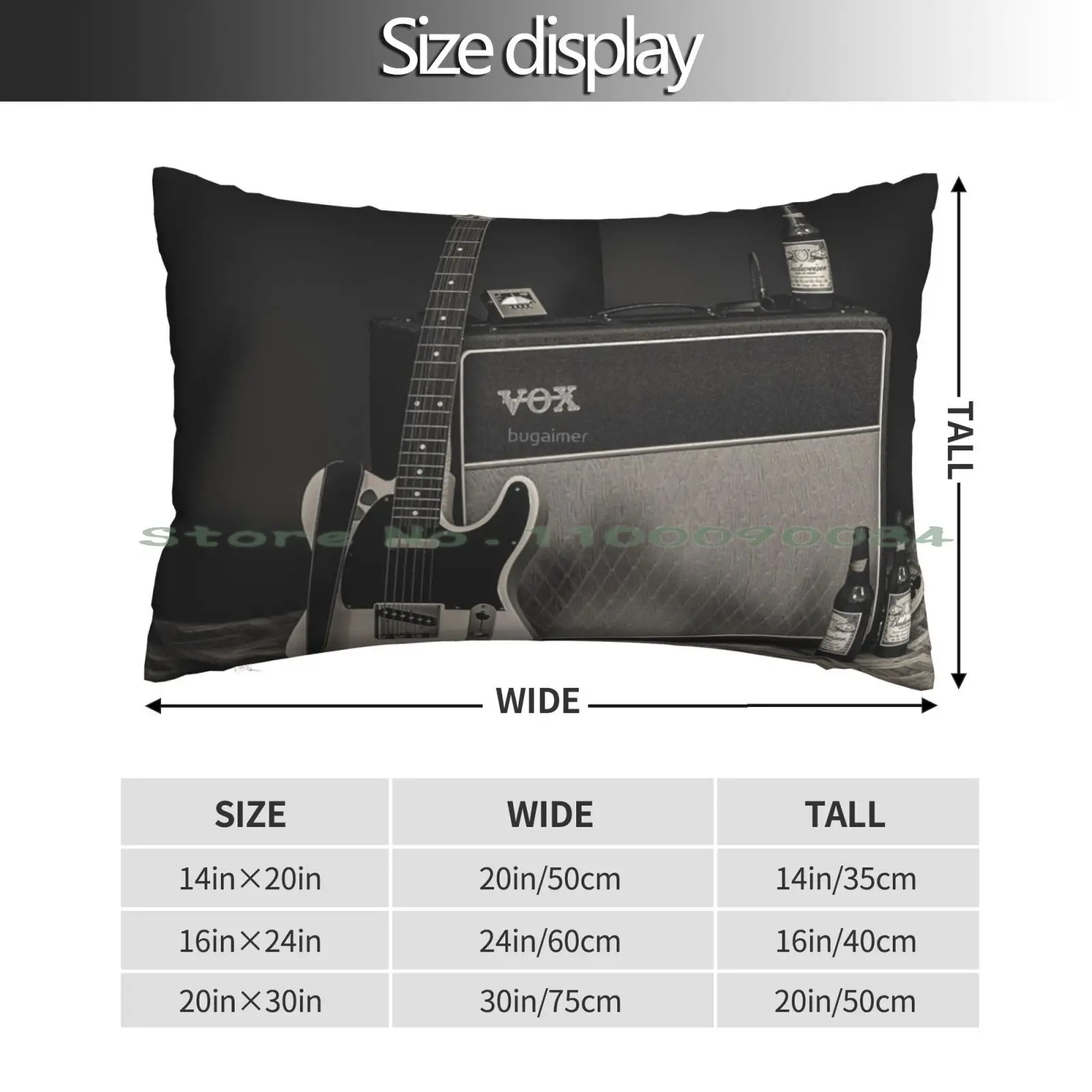 Telecaster Pillow Case 20x30 50*75 Sofa Bedroom Motorcycle Sports Bike Enthusiast Helmet Biker Racing Racer Race Lover Rider