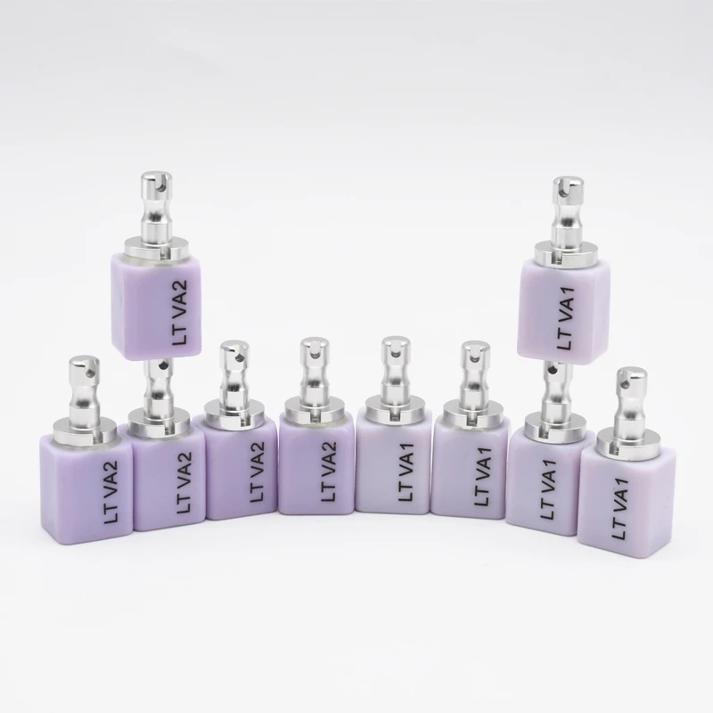 

China Manufactured Ceramic Dental Crowns C14 Lithium Disilicates Emax Blocks