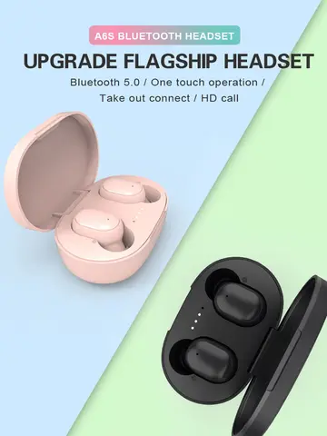 TWS Bluetooth Headphone Wireless Earphone Stereo Headset sportEarbuds microphone with charging box forsmartphone