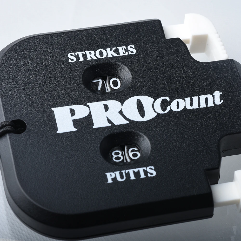 1 Stück Zeroable Mini Handlicher Golf Shot Count Stroke Putt Score Counter Zweistufiger Scoring Keeper mit Schlüsselanhänger Einfache Rückkehr zum Null – Detail 7