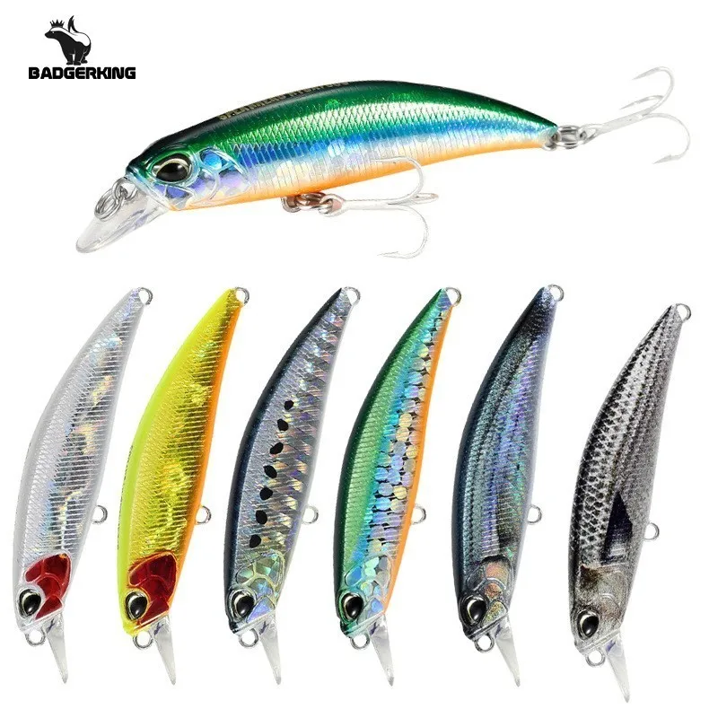 6cm 5g mini crankbaits fishing lure wobbler trout minnow hard lures perch panfishing outdoor camping crank baits for fishing