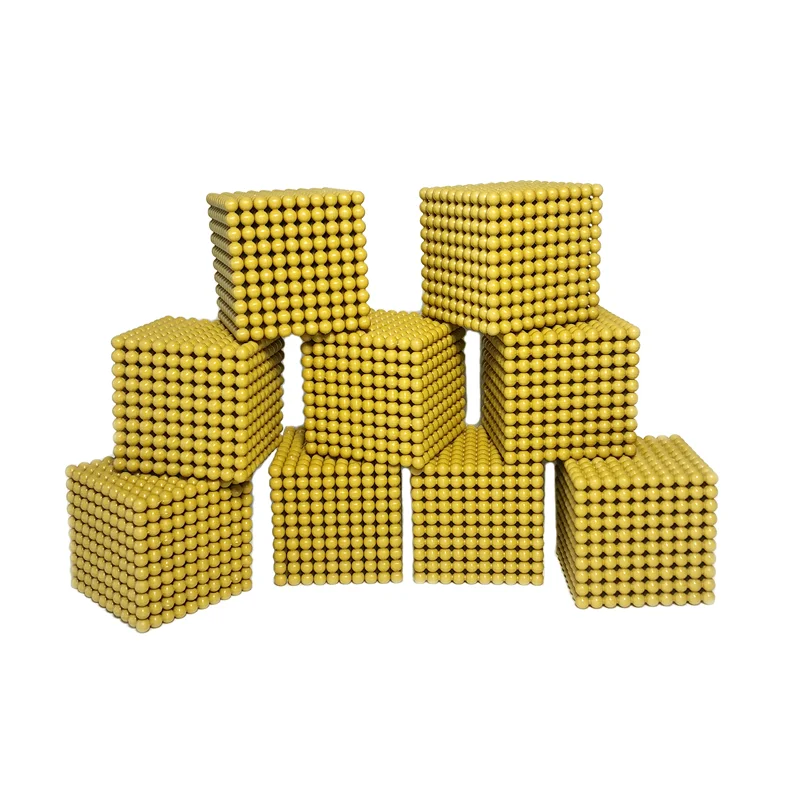 Montessori Golden Beads Materials Plastic Thousand Cube/ Hundred Square Kids Math Toys Educational Equipment Early Learning Tool