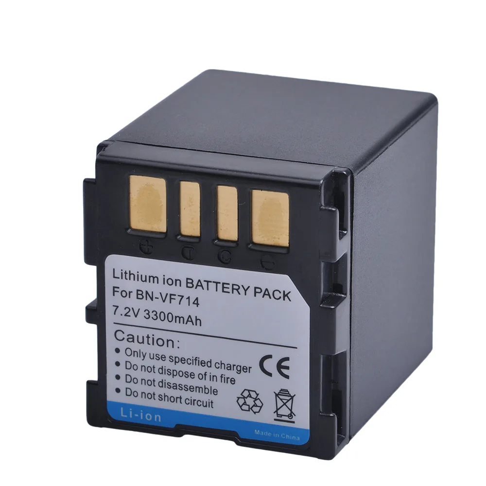 

7.2V 3300mAh Battery for JVC BN-VF707 VF707U BN-VF714 VF714U BN-VF733 VF733U and GR-D239 GR-D240 GR-D245 GR-D247 GR-D250 GR-D270