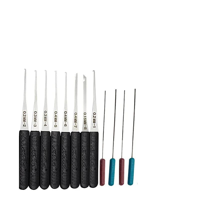 Kaba LockPick Tools with Colorful Handle Professional Locksmith Tools for Kaba Civil Lock