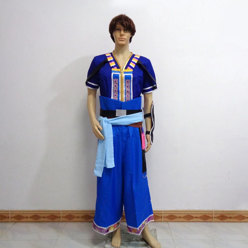 

FF 13-2 Final Fantasy XIII-2 Noel Kreiss Cos Christmas Party Halloween Uniform Outfit Cosplay Costume Customize Any Size