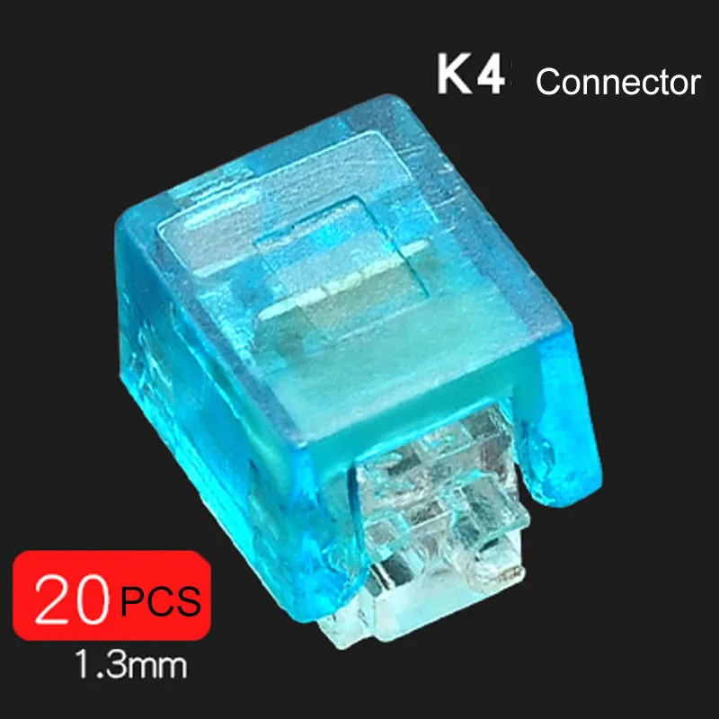 High Quality,K1 K2 K3 K4 20PCS Each,Connector UY UY2 UR UB Rj45 Crimp Connection Waterproof Wiring Ethernet Cable