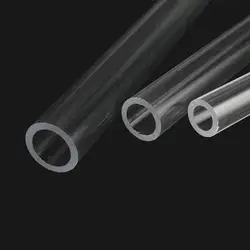 Length 48~50cm Transparent OD 12mm 14mm 16mm Acrylic Pipe Fish Tank Aquarium Clear Tube Thickness 2mm 20 Pcs