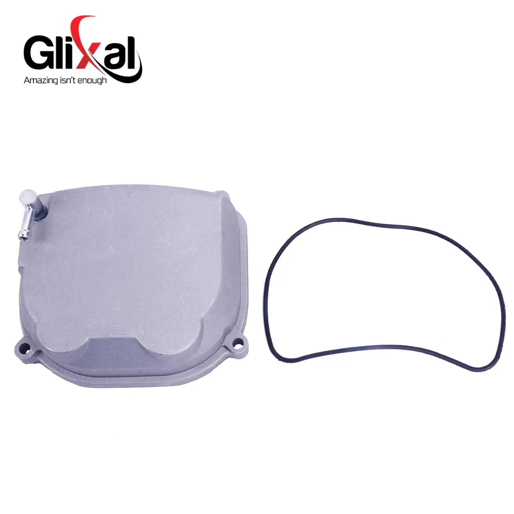 Glixal GY6 125cc 150cc 160cc 180cc Chinese Scooter Engine Cylinder Head Valve Cover 157QMJ ATV Go Kart Buggy Moped (None-EGR)