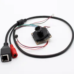 HD H.265+ CCTV 3MP Black light illumination IP Camera Module IPC board XMeye 0.0001Lux with lens