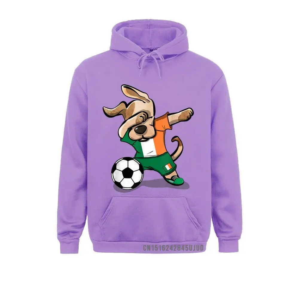 Funny Dabbing Dog Ireland Soccer Jersey Funny Irish Football Pullover Men Sweatshirts Hoodies Fashion Holiday Sportswears