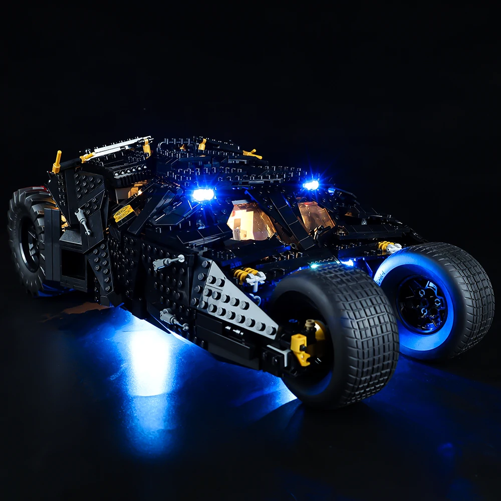 LED Light Kit For 76240 Tumbler Car Model Children's Gifts DIY Toy Set (Not Including Building Blocks)