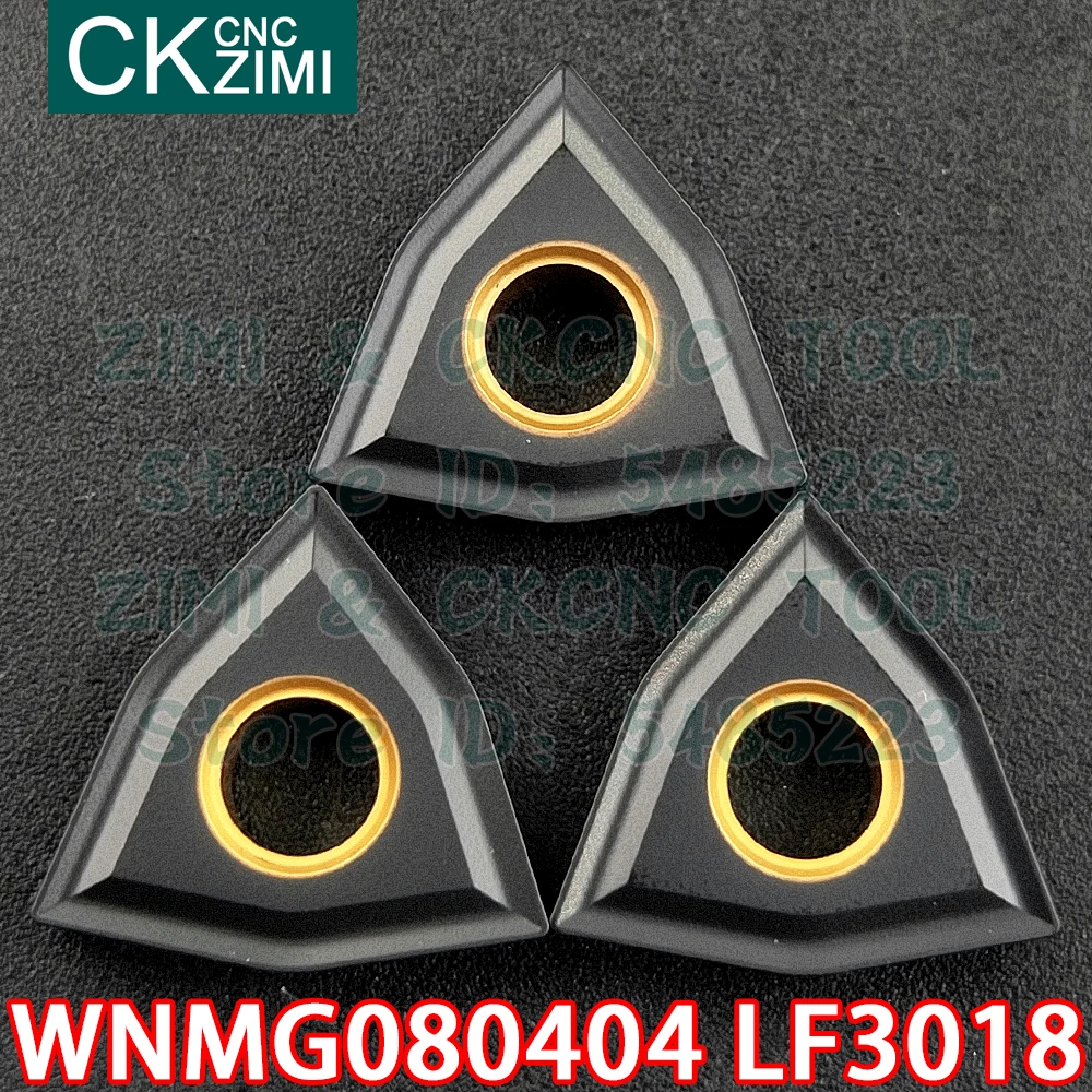 

WNMG080404 LF3018 WNMG 080404 LF3018 Carbide Inserts External Turning Inserts Tools CNC Metal lathe Cutting Tools for cast iron