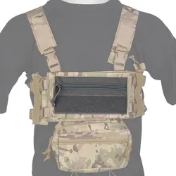 2021 New Tactical Chest Rig Hanging Mini Candy Pouch 7.87x4.13 Inch MK4 MK3 Vest Micro Bag Portable Storage Nylon