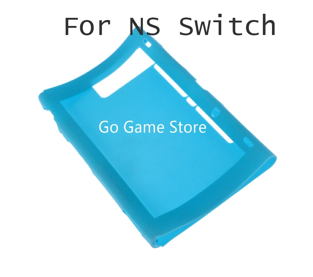 1pc para ns switch display proteção escudo capa host tela manga de gel de silicone para nintend switch host manga de gel de silicone