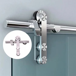 Glass sliding door hanging wheel sliding door hanging roller stainless steel 304 glass door hardware accessories