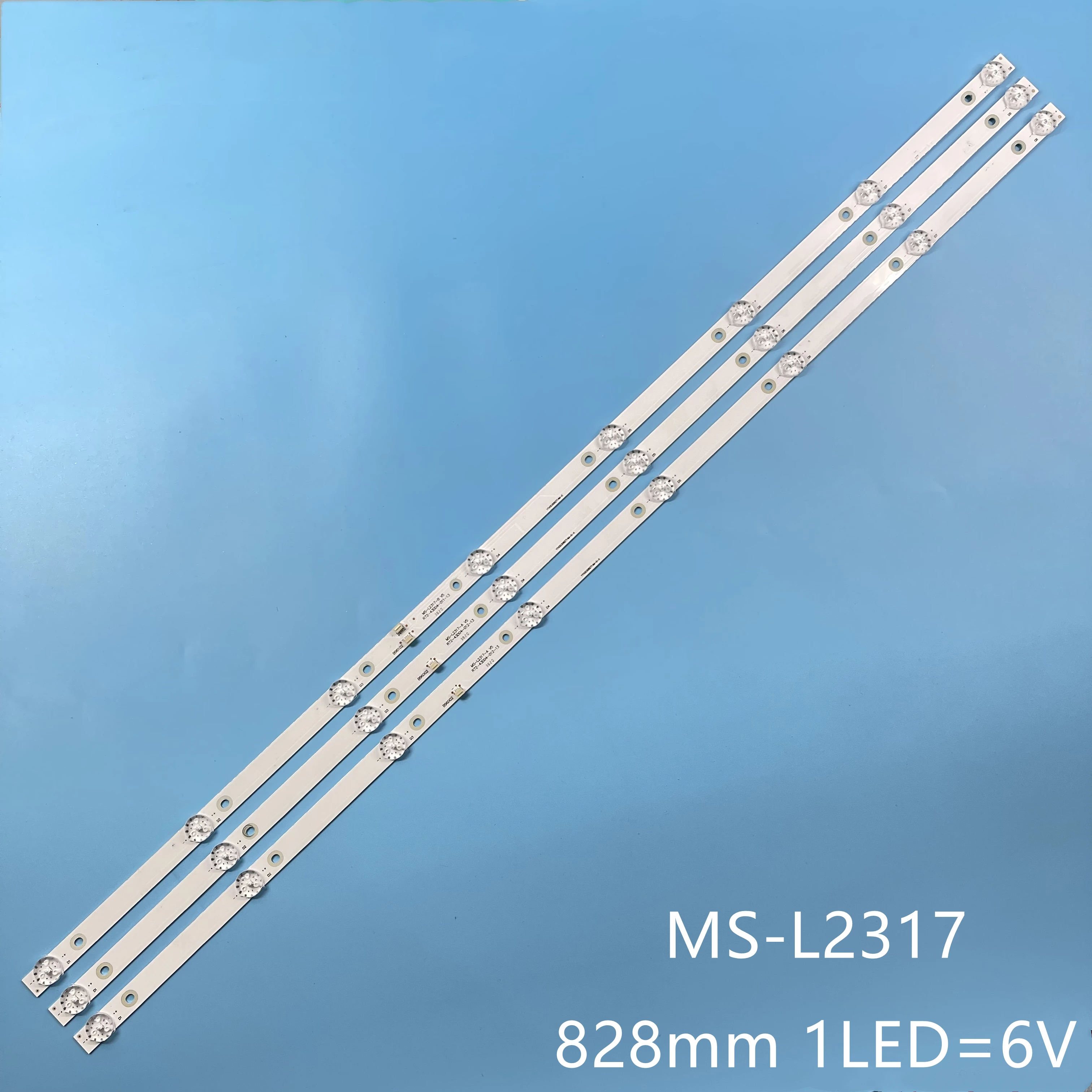 

828MM led tv backlight use for AKAI UA43EK1100US MS-L2317-A V5 JS-D-JP4310-A81EC MS-L1149-L MS-L1149-R R72-43D04-006-13