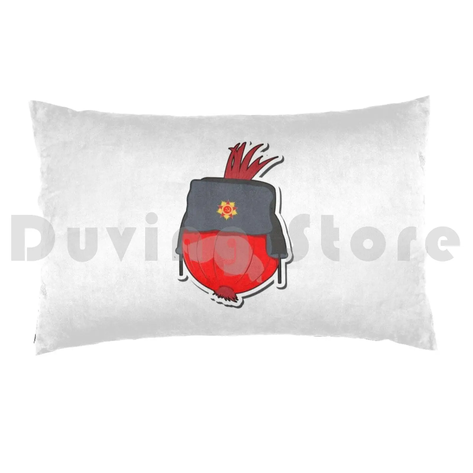 Soviet Onion Pillow Case 20*30 Inch Soviet Onion Comrade Communism Ussr