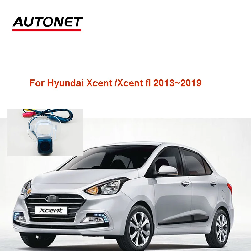 

Autonet Rear view camera for hyundai xcent/xcent fl 2013~2019 license plate camera/ CVBS night view reversing camera