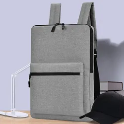 Magro computador portátil mochila para mulheres dos homens 15.6 