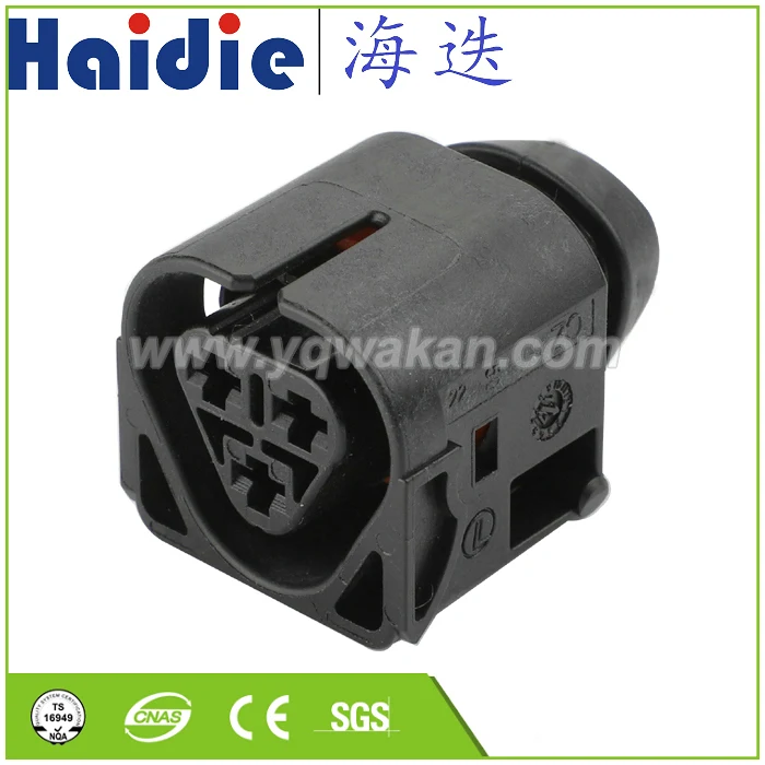 Free shipping 5sets 3pin female auto electric housing plug wiring cable waterproof connector   12521437985