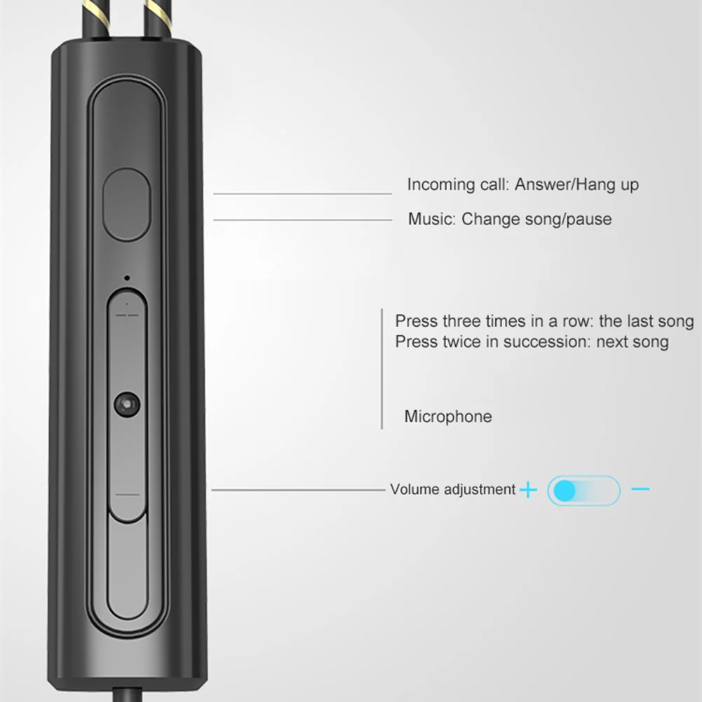 Проводные стереонаушники с двойным приводом, наушники-вкладыши, наушники с басами для IPhone 3, 5 мм, Спортивная игровая гарнитура с микрофоном