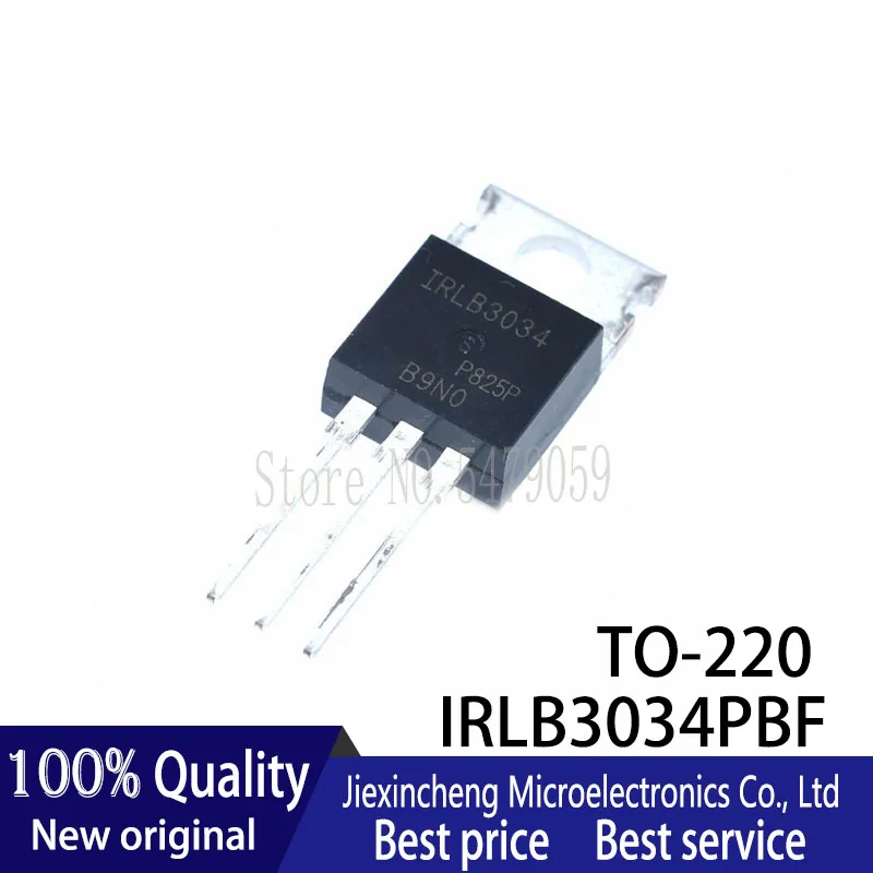 

5 шт. IRLB3034PBF TO-220 IRLB3034 TO220 mosfet 40V 195A новый оригинальный