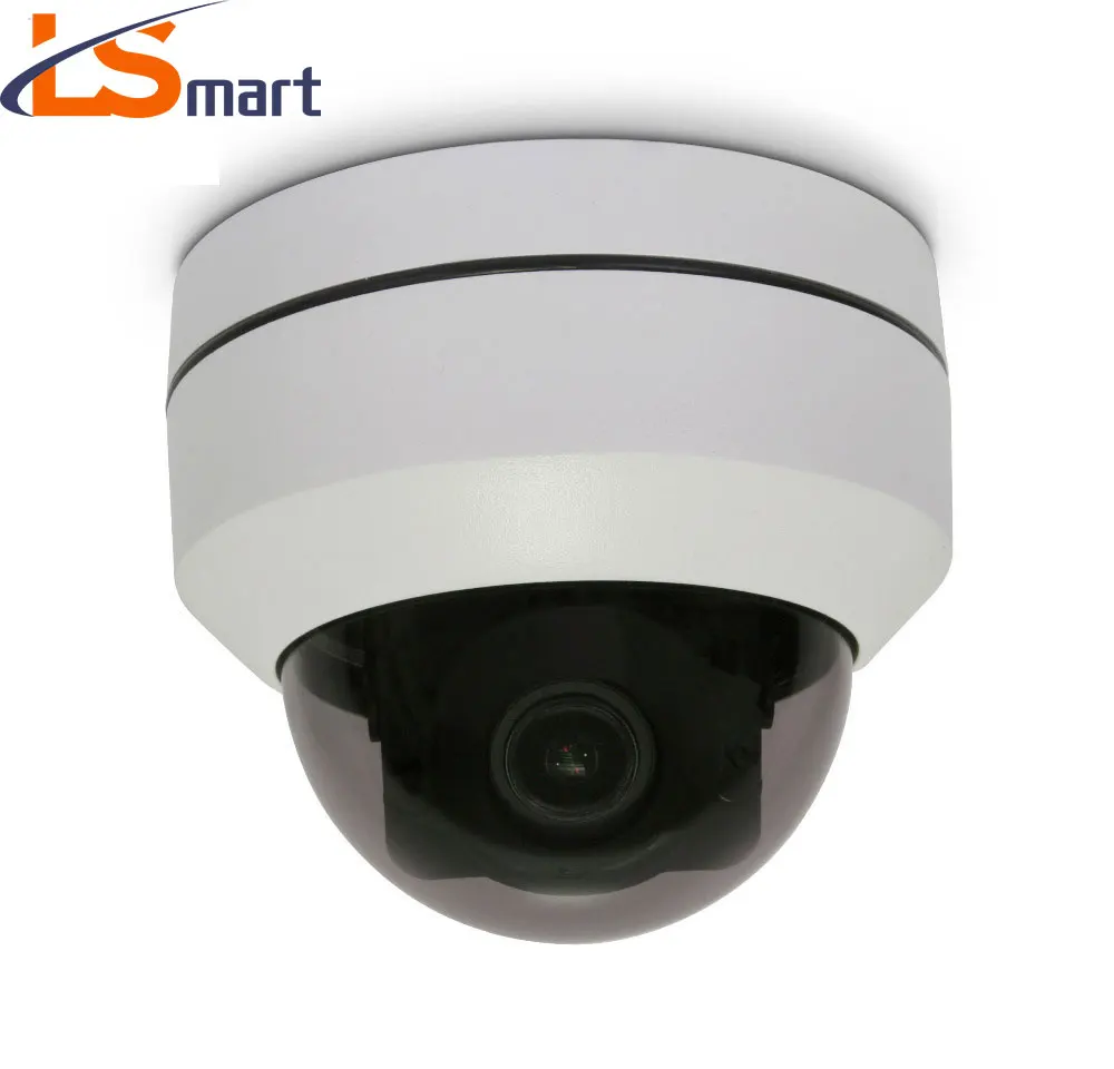 LSmart 2MP 5MP IP Camera POE Mini PTZ Outdoor P2P CCTV Security Camera System IR Dome Pan Tilt Optical Zoom