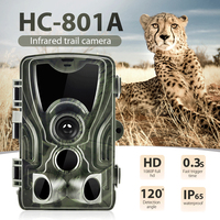 2.0inch LCD Hunting Trail Camera 20MP 1080P Night Vision Waterproof Cameras Photo Trap HC801A Wireless Wildlife Surveillance